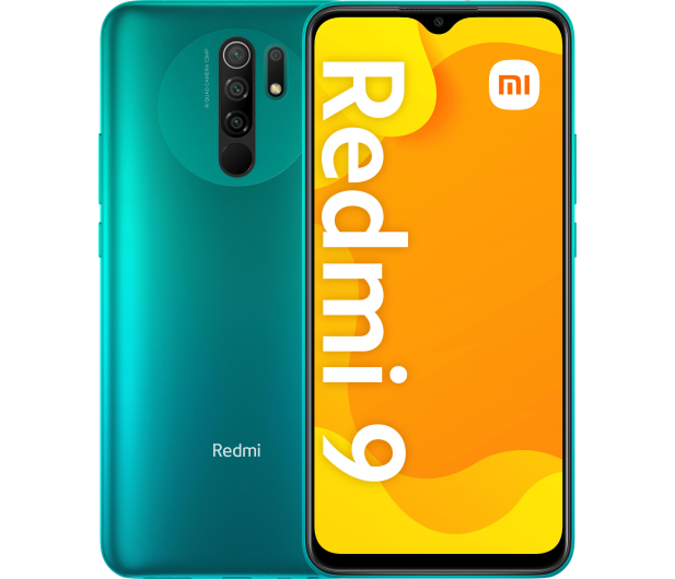 Xiaomi Redmi 9 3/32GB Ocean Green NFC - 575296 - zdjęcie